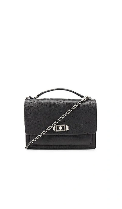 Shop Rebecca Minkoff Je Taime Medium Crossbody In Black