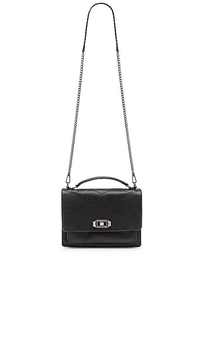 Shop Rebecca Minkoff Je Taime Medium Crossbody In Black