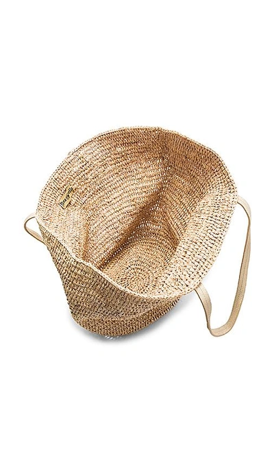 Florabella Sapelo Tote In Almond Silver