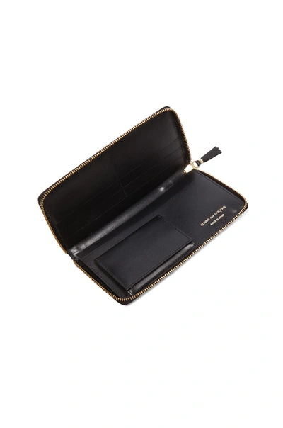 Comme Des Garçons Classic Long Wallet In Black