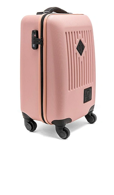 Shop Herschel Supply Co Trade Carry-on Suitcase In Ash Rose