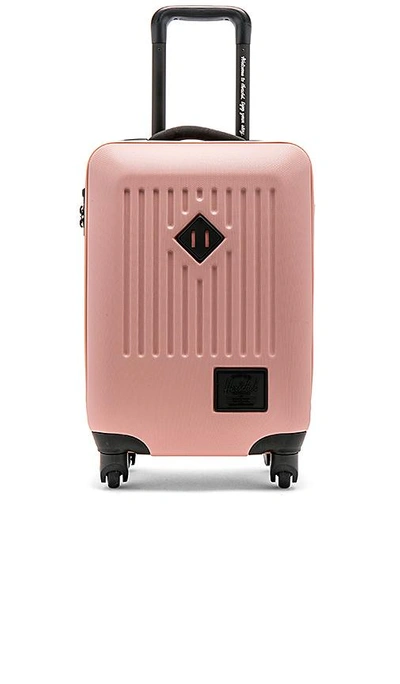 Shop Herschel Supply Co Trade Carry-on Suitcase In Ash Rose