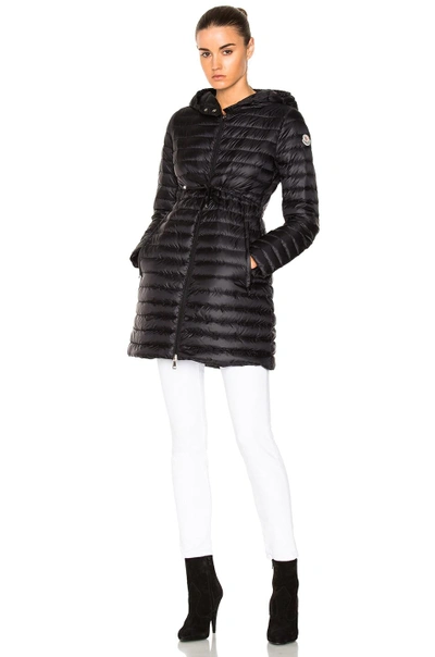 Shop Moncler Barbel Polyamide Jacket In Black