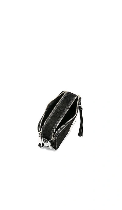 Shop Marc Jacobs Snapshot Pave Chain Camera Bag In Black