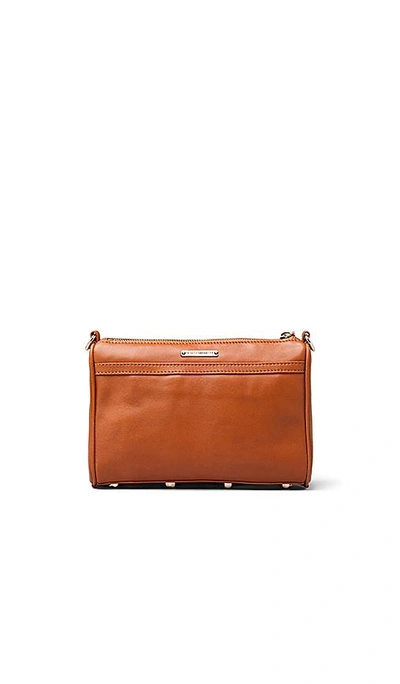 Shop Rebecca Minkoff Mini Mac Handbag In Cognac