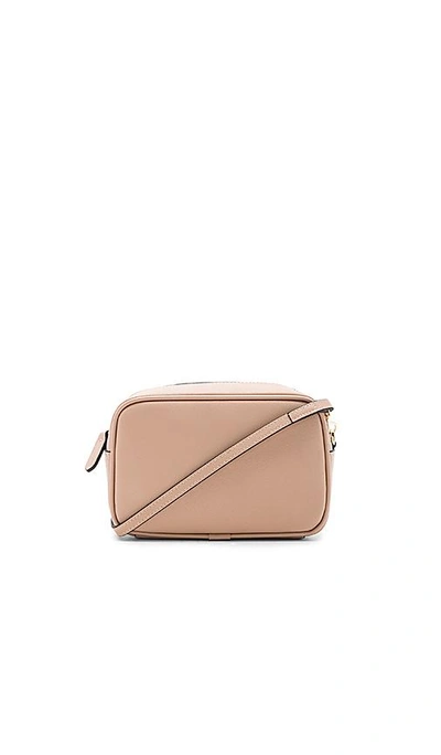 Shop The Daily Edited Mini Cross Body Bag In Taupe