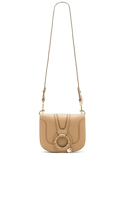 Shop See By Chloé Hana Small Crossbody In Taupe