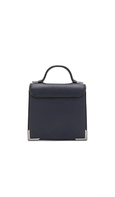 Shop Mackage Rubie Mini Crossbody In Navy