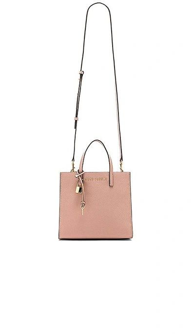 Shop Marc Jacobs Mini Grind Bag In Rose