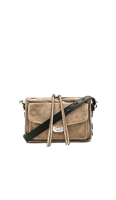 Shop Rag & Bone Small Field Messenger In Taupe