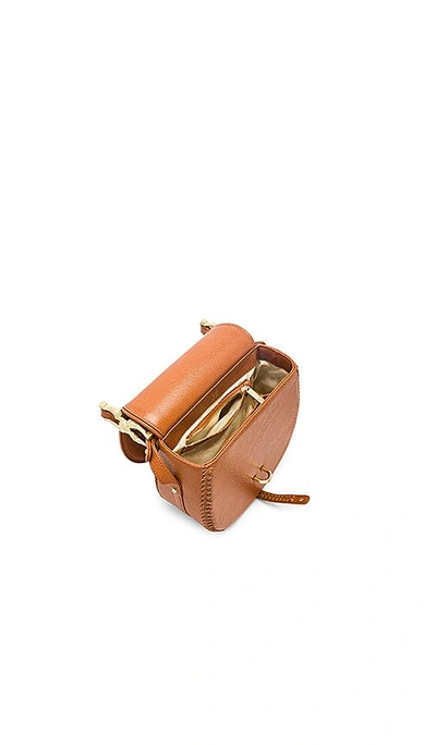 Shop Sancia The Babylon Bar Eternity Bag In Cognac