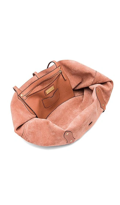 Shop Annabel Ingall Isabella Large Tote In Peach
