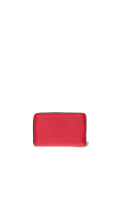 Shop Marc Jacobs Small Standard Wallet In Fuchsia