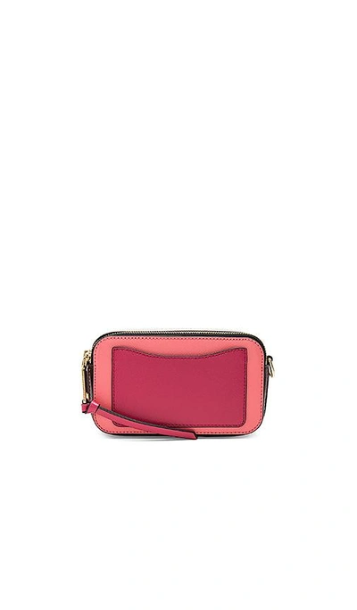 Shop Marc Jacobs Snapshot Bag In Coral