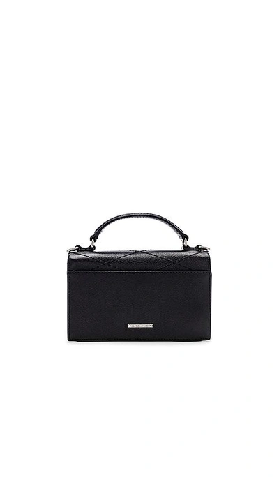 Shop Rebecca Minkoff Je Taime Phone Crossbody In Black