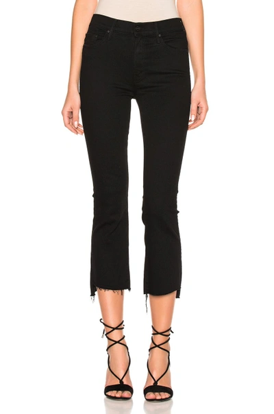Mother The Insider Frayed Jeans In Not Guilty
