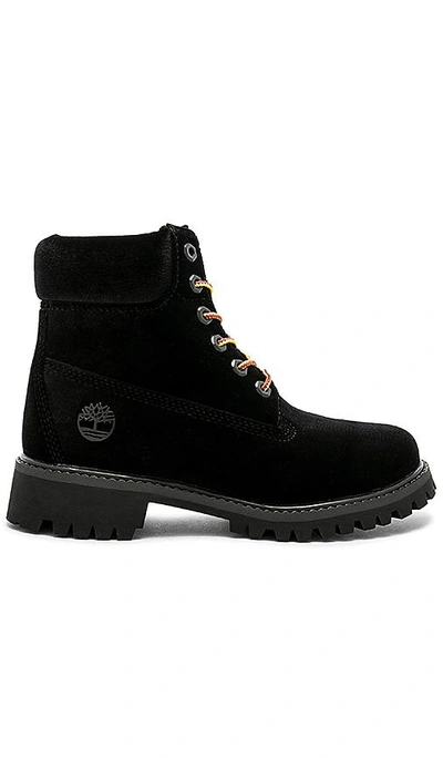Shop Off-white Timberland Boot In Black
