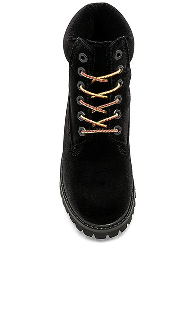 Shop Off-white Timberland Boot In Black