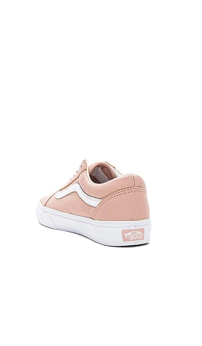 Shop Vans Tumble Leather Old Skool Dx Sneaker In Tan