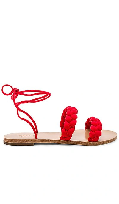 Shop Raye Talya Sandal In Red