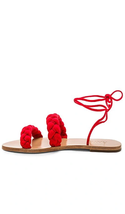 Shop Raye Talya Sandal In Red