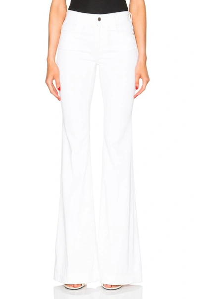 Shop Stella Mccartney 70s Flare Jeans In White