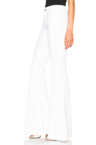 Shop Stella Mccartney 70s Flare Jeans In White