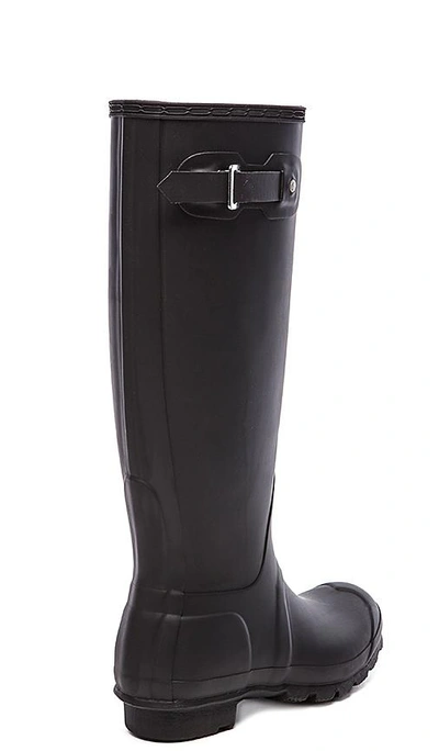 Hunter Original Tall Rain Boot In Black