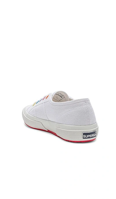 Shop Superga 2750 & 2790 Multi Eyelet Sneaker In White