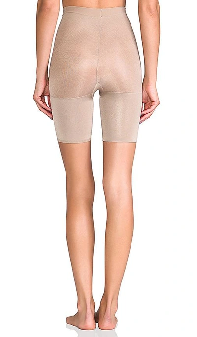 Shop Spanx Everyday Shaping Short In Soft Nude