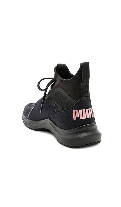 Shop Puma Phenom Core Sneaker In Black