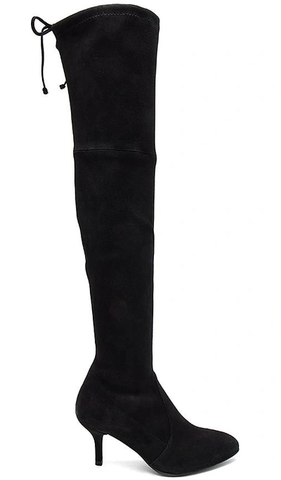Shop Stuart Weitzman Tiemodel Boot In Black