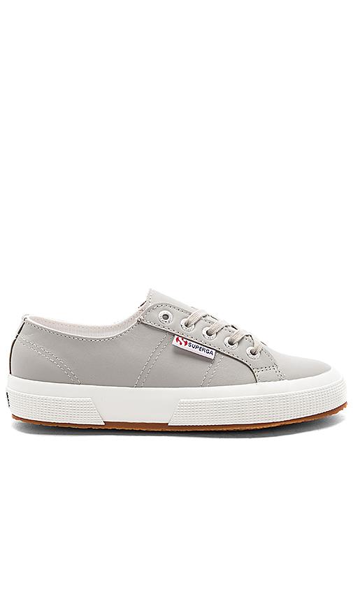superga grey leather