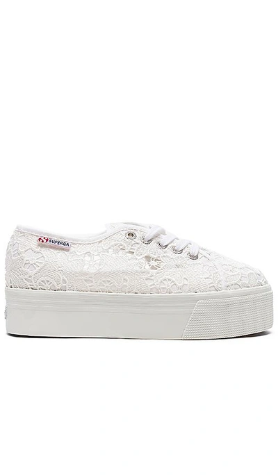 Shop Superga 2790 Sneaker In White