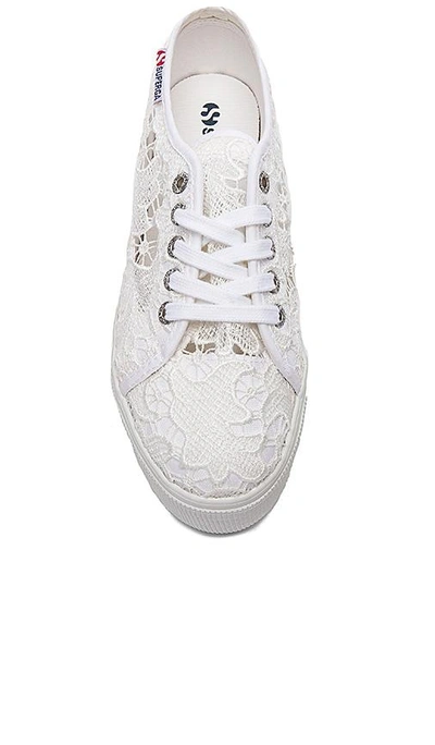 Shop Superga 2790 Sneaker In White