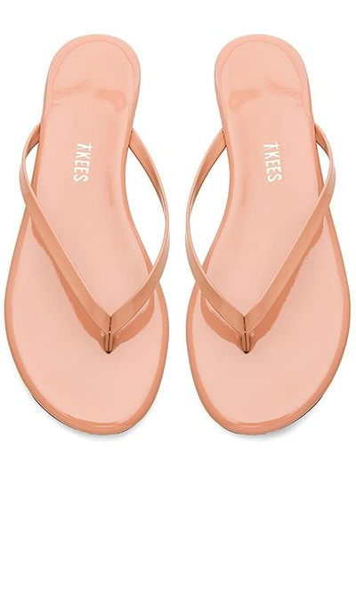 Shop Tkees Foundations Gloss Flip Flop In Nude Beach