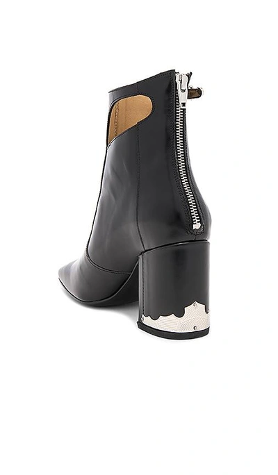 Shop Toga Cut Out Bootie In Black