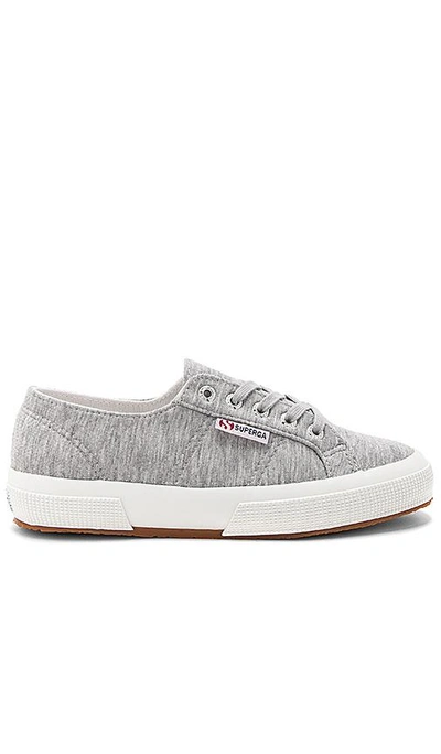 Shop Superga 2750 Jersey Shirt Sneaker In Gray