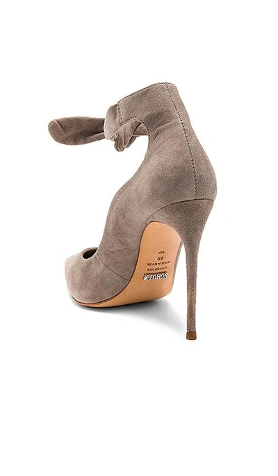 Shop Schutz Delza Heel In Gray