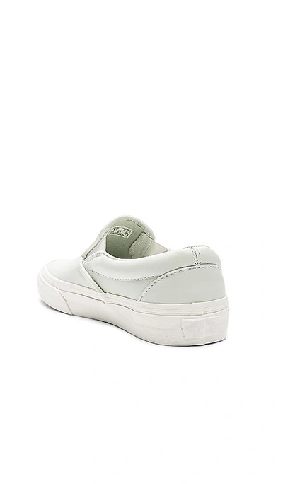 Shop Vans Classic Slip-on Sneaker In Mint