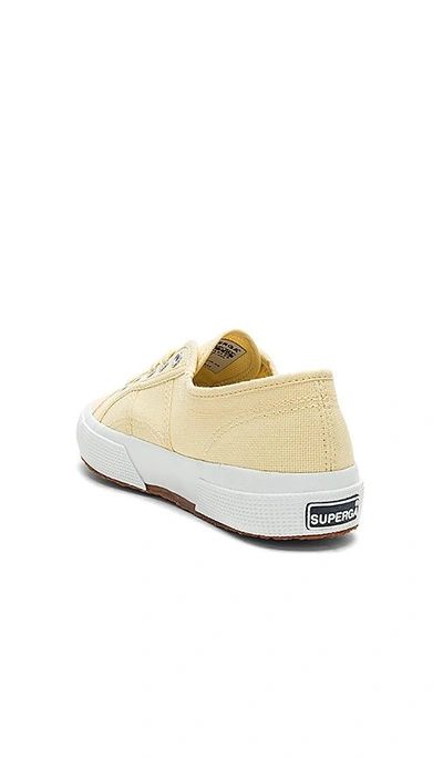 Shop Superga 2750 Classic Sneaker In Yellow