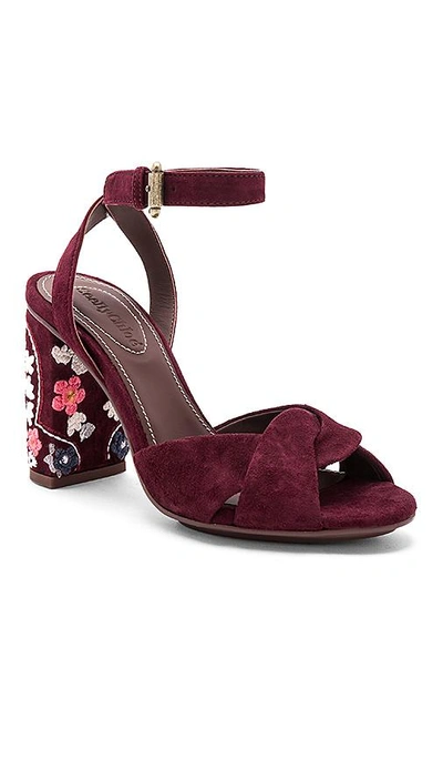 Shop See By Chloé Galya Heel In Wine