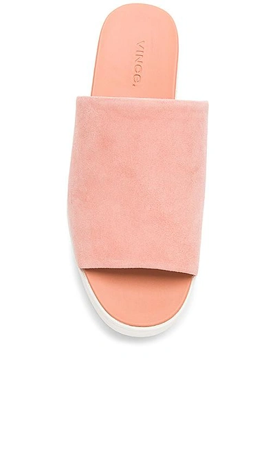 Shop Vince Walford Platform Slide In Blush