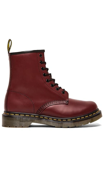 Shop Dr. Martens 1460 8-eye Boot In Cherry Red