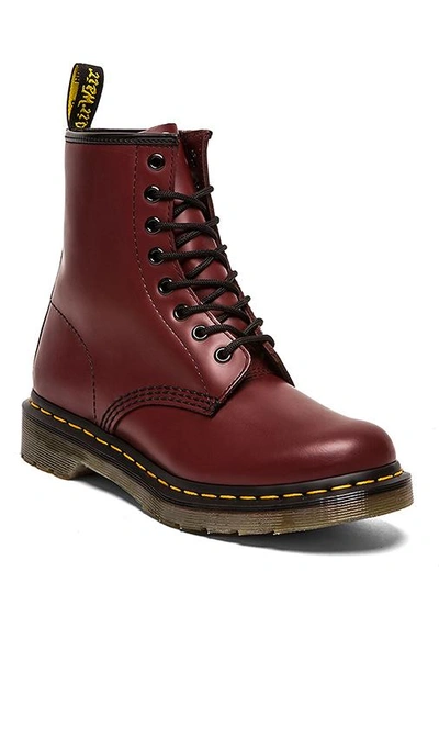 Shop Dr. Martens' 1460 8-eye Boot In Cherry Red