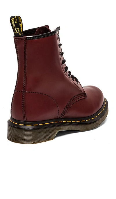 Shop Dr. Martens' 1460 8-eye Boot In Cherry Red