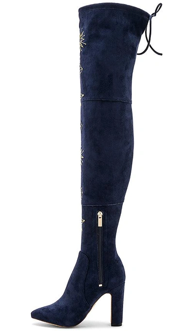 Shop Raye X Stone_cold_fox Victoria Boot In Navy