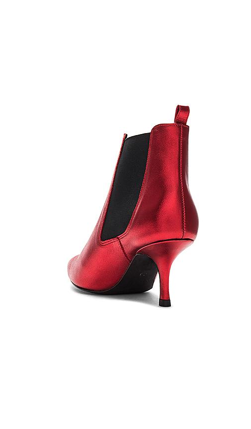 anine bing red stevie boots