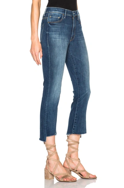 Shop Mother Insider Crop Step Fray In Not Rough Enough
