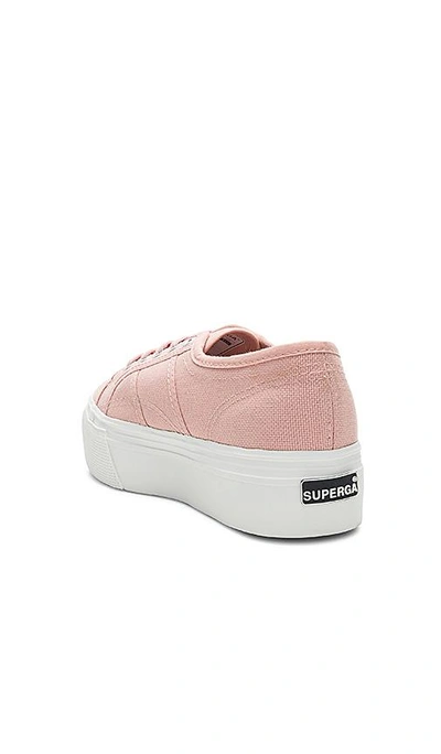 Shop Superga 2790 Platform Sneaker In Light Pink